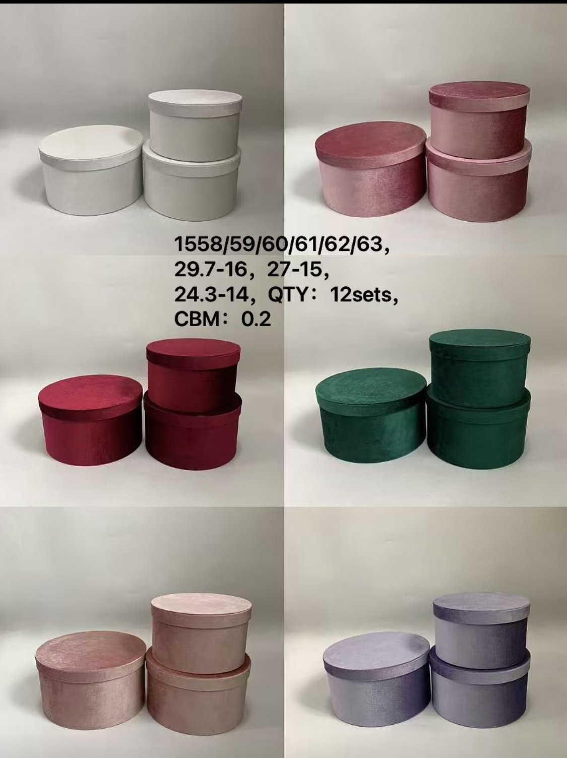 3 pieces velvet